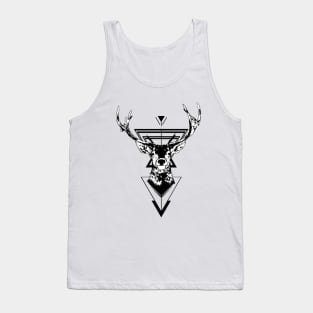 Deer design geometric Tank Top